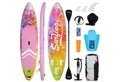 Puluomis Inflatable SUP-Board Set aufblasbar mit Halter, Sitz und Fußband, MB. bis 150Kg, 335/320cm, Surfbrett Paddling Paddelboard