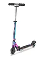micro Sprite LED Kinder Kinderscooter | Cityroller mit LED-Rollen | klappbar und Lenker höhenverstellbar | ab 5 J. | Tretroller Farbe neochrome