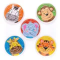 Baker Ross Jungle Chums Labyrinthspiele „Dschungelfreunde“ (6er-Pack) Labyrinth- und Ballspiel Perfekt für Kindergeschenke, Halloween-Partyartikel, Pinata-Füller oder Geburtstagsgeschenke