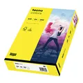 inapa farbiges Druckerpapier, buntes Papier tecno Colors: 120 g/m², A4, 250 Blatt, gelb