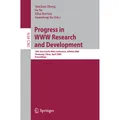 Springer Progress in WWW Research and Development (Elisa Bertino, Guandong Xu, Yanchun Zhang, Ge Yu, 2008) (55508692)