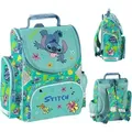Paso | Schulranzen Stitch - Einhorn - Ergonomisch - Leicht und Sicher - Ideal für Kinder