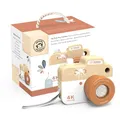 Kamera 9,9x6,7x8cm bunt - Speedy Monkey, Holz Spielzeug für Kinder, Liebevolle Details- tolle Geschenkidee