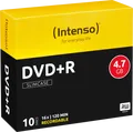 DVD+R4,7 INT10 - Intenso DVD+R 4,7GB, 10er SlimCase