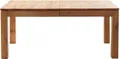 MCA furniture Esstisch ETNA 4-Fuß Tisch (Einzelstück), Massivholz,durchgehende Lamelle,Stollenfuß 10x10cm,Tischplatte 2,5cm