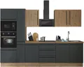 KOCHSTATION Küchenzeile Florida, Breite 300 cm, wahlweise mit E-Geräten,Softclose für Türen/Schubkästen