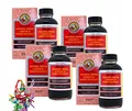 NIN JIOM PEI PA KOA Honig-Mispel-Kräutersirup [4x 300ml] mit 10+ kostbaren chinesischen Kräutern: Schütz die Lunge, lindert Husten und schützt den Hals - 4 Stück je 300ml + glückbringende Holzpuppe