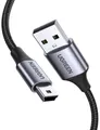 USB Mini-B Kabel Ladekabel USB A Stecker auf Mini USB Stecker Nylon kompatibe...