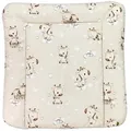TupTam Wickelauflage TupTam Baby Wickeltischauflage mit Baumwollbezug Gemustert beige|braun 70 cm x 60 cm