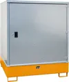 Bauer Gefahrstoff-Schrank GS-3, abschließbar, für max. 4x200l Fässer, Gelborange