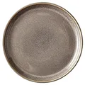BITZ Gastro Teller, Dessertteller/Kuchenteller aus Steingut, Durchm. 17 cm, Grau/Grau