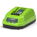 Greenworks 40V Ladegerät 2A G40C (ohne Akku) - Grün