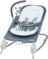 ingenuity Babywippe Happy Belly™ Rock-to-Bounce Massage Seat - Chambray, mit Melodien und Geräuschen