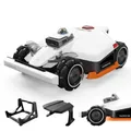 Mähroboter Mammotion LUBA 3 AWD 3000 mit Garage, Waschständer, bis 3000 m², Allradantrieb, 80% Steigung, Auto-Kartierung, 4G-Modul, APP