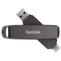 SanDisk Extreme PRO DUAL Drive 1TB, USB Type-A and USB Type-C, High Performance 