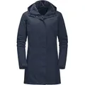 Jack Wolfskin MADISON AVENUE COAT phantom, Größe:XS, Farbe:night blue - Blau - XS