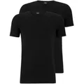 BOSS 2P Modern Round Neck T-shirt Schwarz Baumwolle Large Herren
