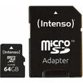 Intenso Micro SDXC 64GB Speicherkarte (64 GB, microSDXC) (3413490 x10)