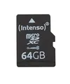 Intenso Micro SDXC 64GB Class 10 memory card incl. SD adapter, 3413490
