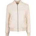 Urban Classics Ladies - DIAMANT BOMBER Steppjacke sand - L - Beige - L