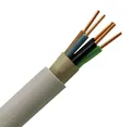 Kopp 153210846 Mantel-Leitung NYM-J, 5 x 2.5 mm², 10 m, grau