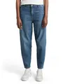 TOM TAILOR Denim Damen Barrel Mom Fit Jeans 10119 - Used Mid Stone Blue Denim M