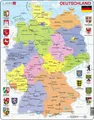 Puzzle - Deutschland (politisch) | Puzzle | El Dorado | EAN 7023852102107