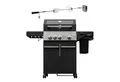 Feuergott Gasgrill FEUERGOTT Gas-Grillstation Hektor 3B-S inkl. Abdeckhaube + Drehspieß