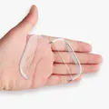 kwmobile Hülle kompatibel mit Samsung Galaxy Buds 2 Pro / Buds 2 / Buds Live - TPU Silikon Schutzhülle Case Cover Kopfhörer Transparent