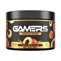 Gamers Only Energy Pulver Hyper Peach Ice Tea [MIT KOFFEIN & ZERO ZUCKER ] 40 Portionen | Energy Drink Pulver | Erhöht die Konzentration & Reaktionen | 125MG Koffein & L-Tyrosin & Vitaminen