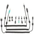 Minadax DIGIRIG Mobile Digital Kabel SET + USB Kabel | Kompatibel mit Yaesu FT-8