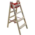 Euroline Holz-Stufenstehleiter Nr. 10577 - 2 x 4 1057704