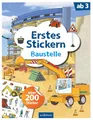 Erstes Stickern – Baustelle: Über 200 Sticker | Erstes Stickerheft für Kindergarten-Kinder ab 3 Jahren