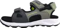 Superfit Criss Cross Kinderschuhe Jungen Sandalen Grau Freizeit, Schuhgröße:28 EU
