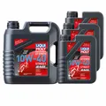 7 L Liqui Moly Motoröl Motorrad 4-Takt Synth 10w-40 Street Race API SN PLUS