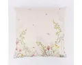 Clayre & Eef Dekokissen Kissenhülle Blumenwiese Samtoptik cremeweiß bunt 45x45cm Clayre & Eef