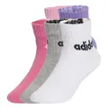adidas Kinder Sportsocken Ankle Liner 5er Weiß Gr.34-36