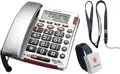 Audioline BigTel 50 Alarm Plus Notrufarmband Duo Großtastentelefon (ATL1425642)