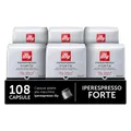 illy, FORTE Hyperespresso Kapsel Kaffee, 100% Arabica mit intensivem Toastaroma