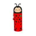 LEGAMI Kawaii Marienkäfer 2-in-1 Federmappe aus Silikon