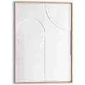 Reinders Wandbild 50 x 70 cm Playing Holz Schwarz