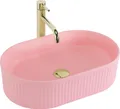 Aufsatzwaschbecken REA VANDA BUBBLE GUM matt Pink
