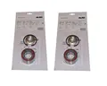 FKAnhängerteile 2 x ALKO Radlager 1224801 Lager 64/34x37 mm + Zubehör - Kompaktlager Ecolager