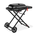 WEBER Gasgrill "Traveler Stealth Edition", 1 Brenner, Grillfläche: 65 x 34 cm, schwarz