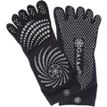 GAIAM YOGA SOCKEN GREY GRIPPY YOGA SOCKS (SMALL/MEDIUM)