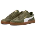 PUMA CLUB II ERA Sneaker für sportliche und streetwear Anlässe, mit Leder-Obermaterial grün 42 EU