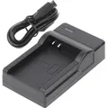 Ladegerät passend für Contour, Nokia BL-5C u.a. micro USB-Akku-Ladegerät - Schwarz