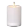 Solar LED Kerze „FLAMME SAUL“ – realistische 3D Flamme, warmweiß, mit Solarpanel & Dämmerungssensor, IP44, wetterfest, Outdoor Kerze für Garten, Balkon & Laterne, 12,5cm