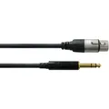 Cordial XLR female / Klinke 6,3 mm stereo 3 m CFM 3 FV | Neu