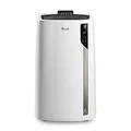 De'Longhi Pinguino PAC EL98 ECO Silent, Mobile Klimaanlage mit EcoRealFeel-Technologie für Räume bis zu 100 m³, Weiß